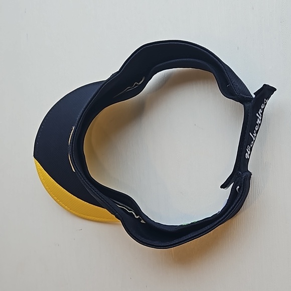 Michigan Wolverines Blue and Yellow Visor Like New - Picture 3 of 6